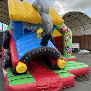 Hüpfburg Eisenbahn mieten für Kinder-Events